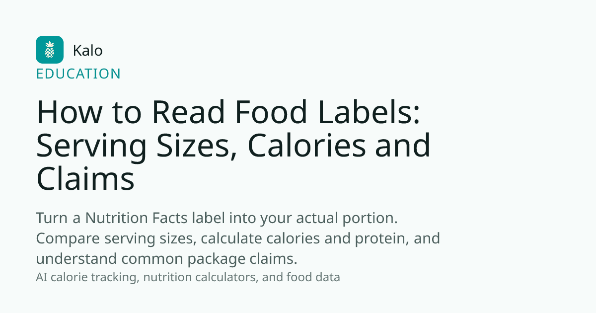 Understanding Food Labels: What Marketing Claims Really Mean for Your ...
